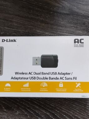 D-Link Wireless AC Dual Band USB Adapter